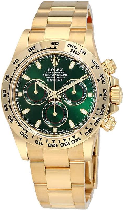 rolex daytona oro giallo quadrante verde usato|Rolex daytona oro .